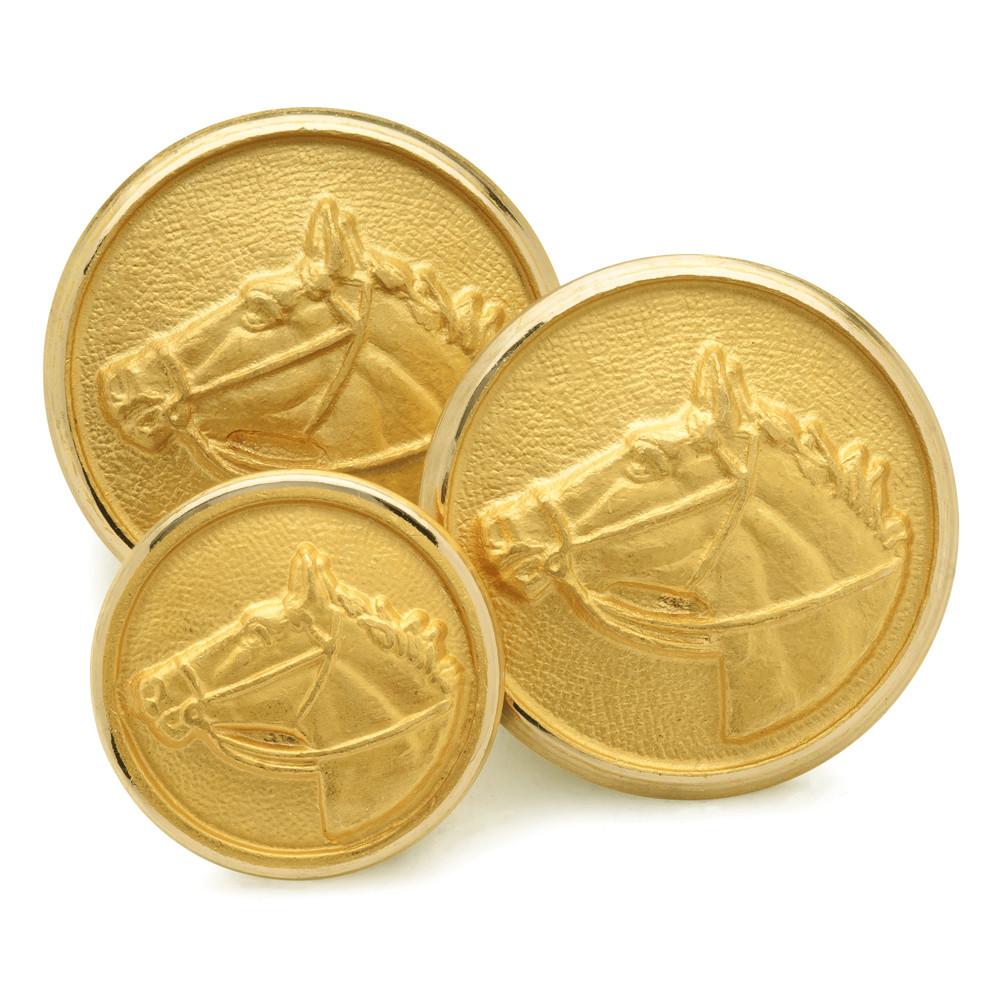 Horse Head Blazer Button Set (Single Breasted) Blazer Buttons Not specified 