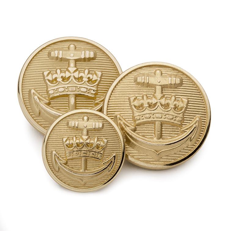 Royal Yacht Britannia Blazer Button Set (Single Breasted) Blazer Buttons Not specified 