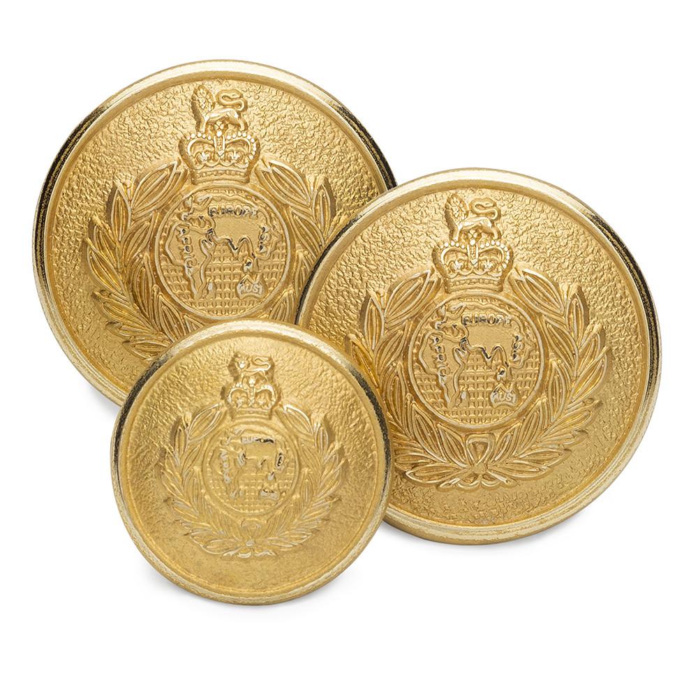 Royal Marines Blazer Button Set (Single Breasted) Blazer Buttons Not specified 