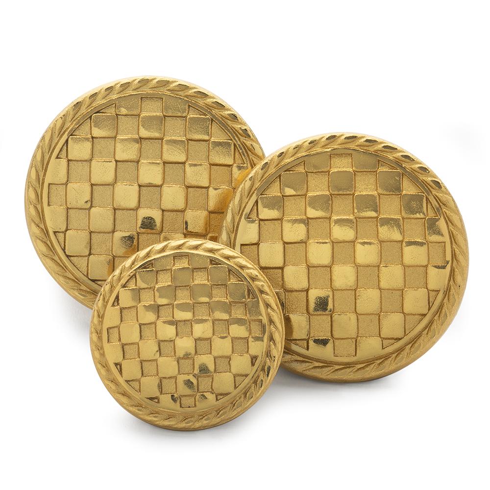 Checkerboard Blazer Button Blazer Buttons Not specified 