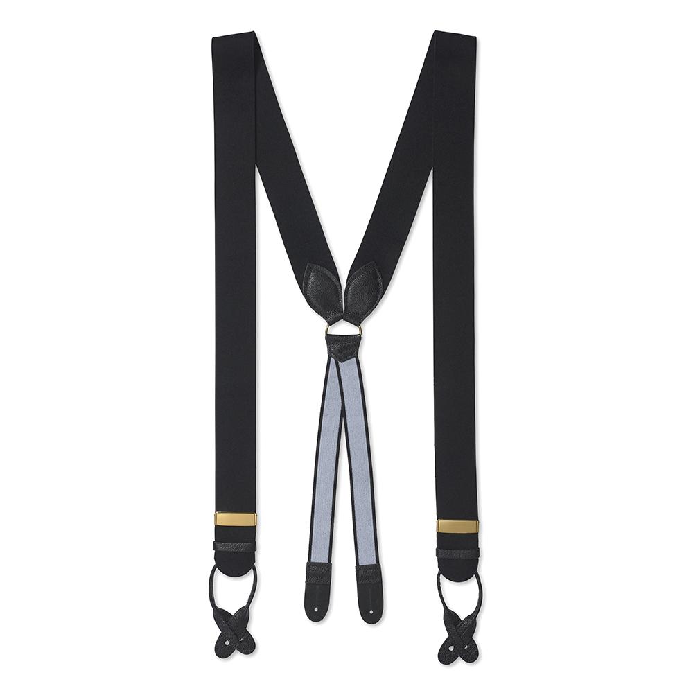 Navy Box Cloth Braces Accessories Not specified 