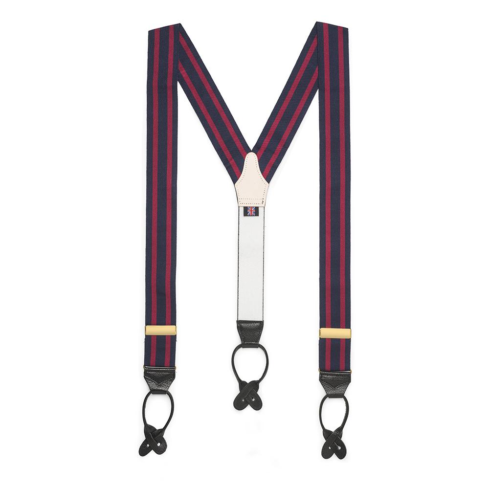 Red And Blue Stripe Braces Accessories Not specified 