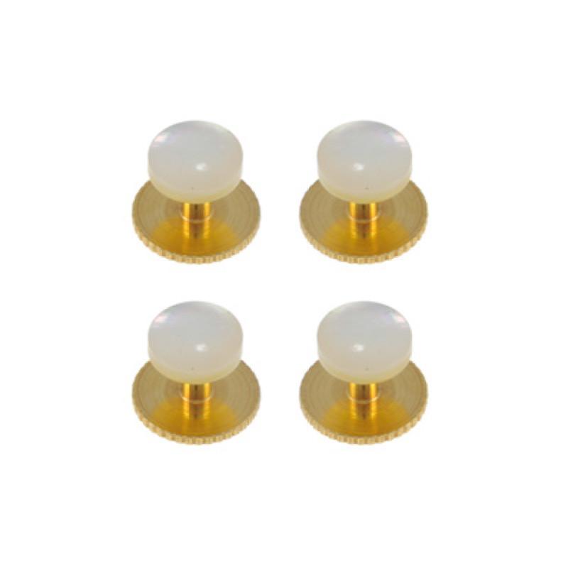 Mother Of Pearl Domed Gilt Dress Studs Dresswear Not specified 