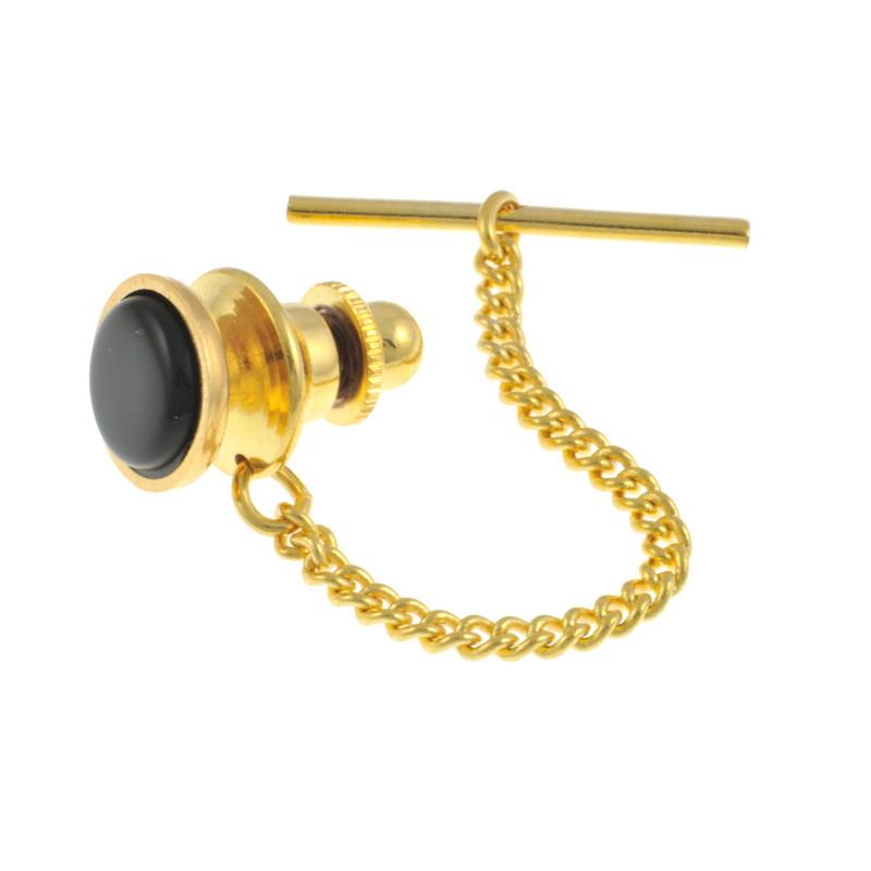Tie Tack (Gilt And Black Inlay) Accessories Not specified 