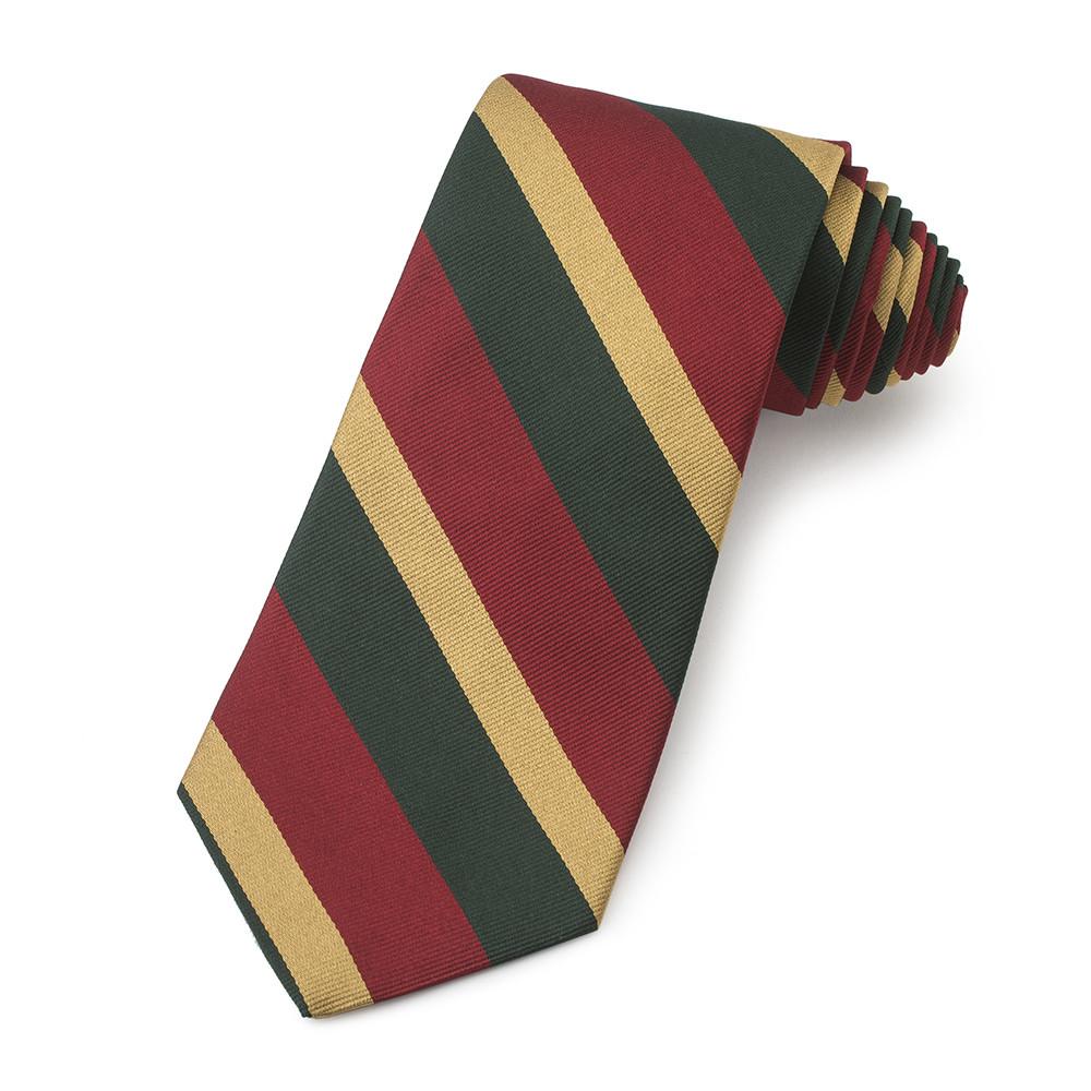 5th Royal Inniskilling Dragoon Guards Three-Fold Silk Reppe Tie Neckwear Benson And Clegg 