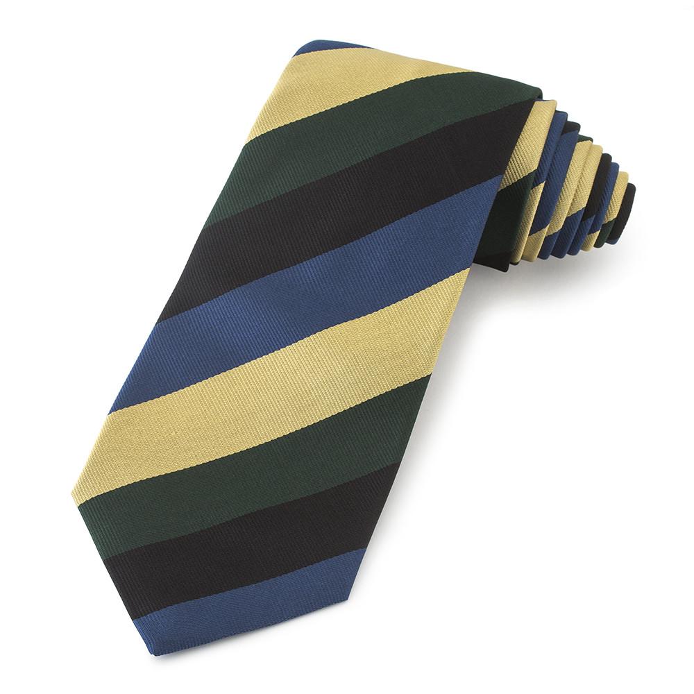 Gordon Highlanders Three-Fold Silk Reppe Tie Neckwear Benson And Clegg 