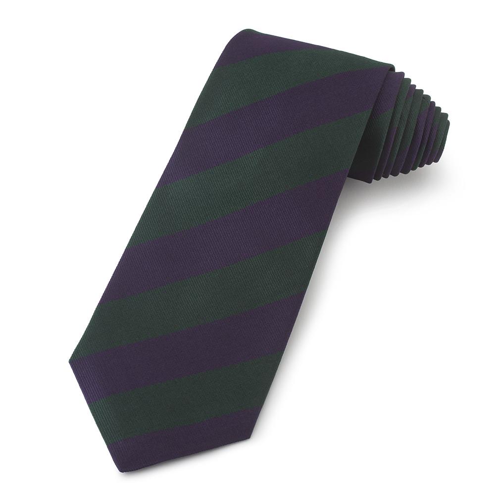 Highland Brigade Three-Fold Silk Reppe Tie Neckwear Benson And Clegg 