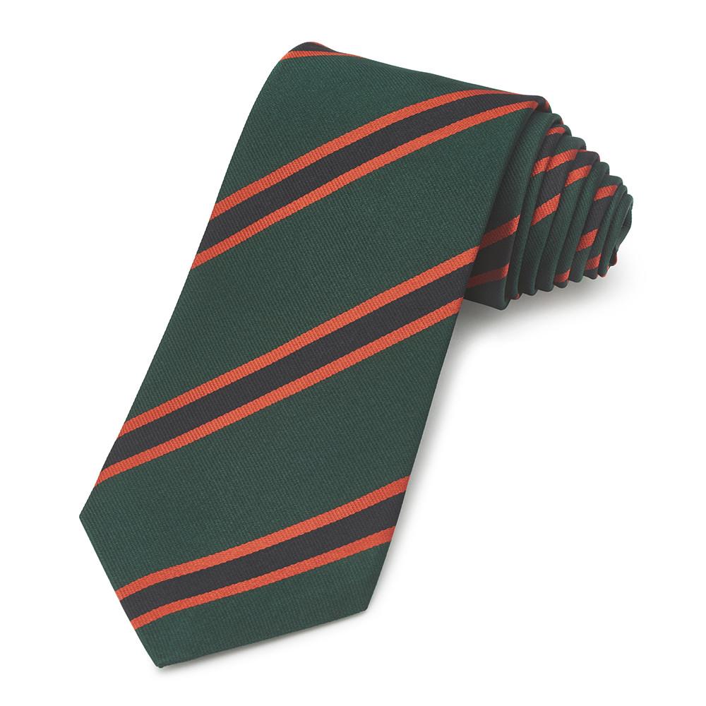 The Rifles Three-Fold Silk Reppe Tie Neckwear Benson And Clegg 