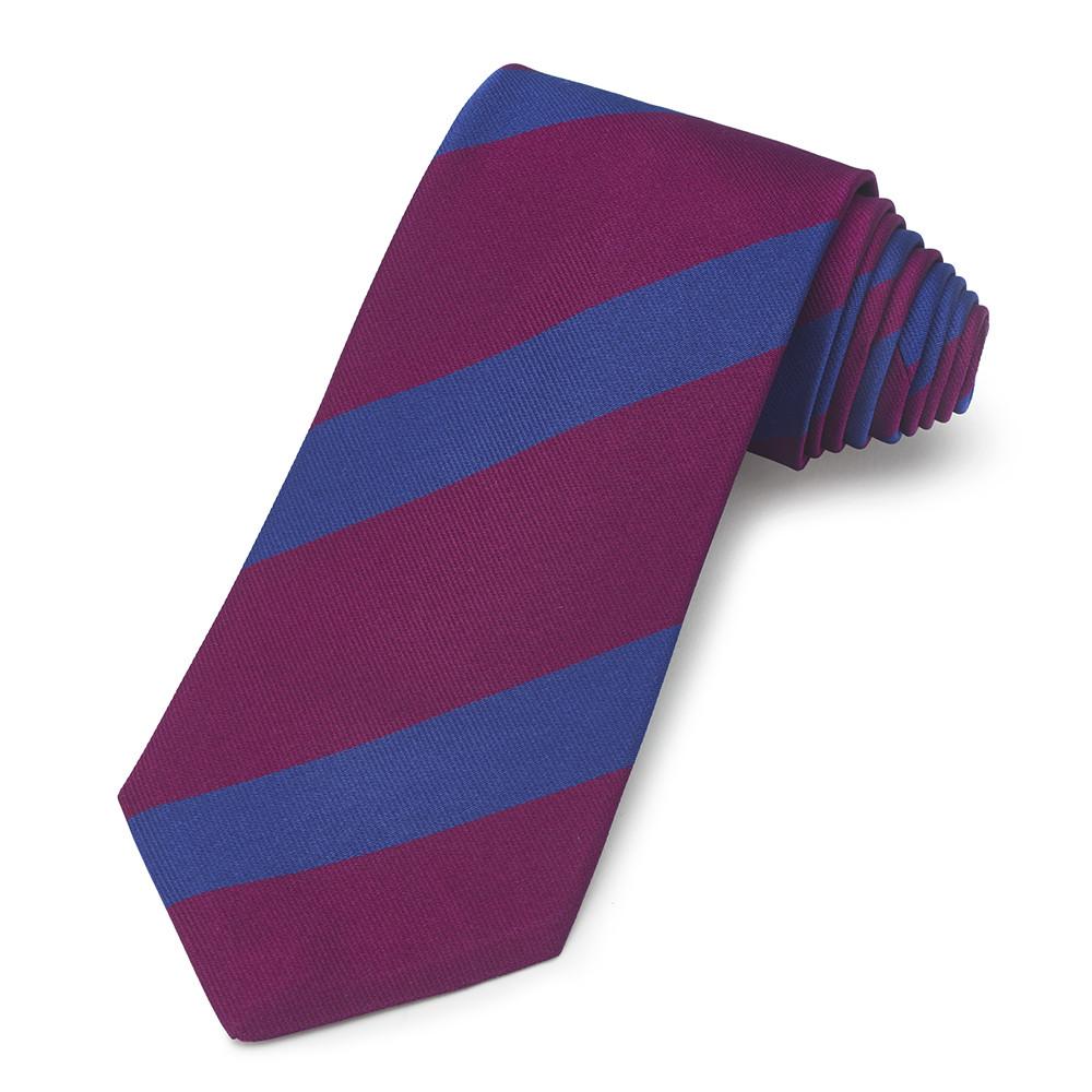 Royal Welch Fusiliers Three-Fold Silk Reppe Tie Neckwear Benson And Clegg 
