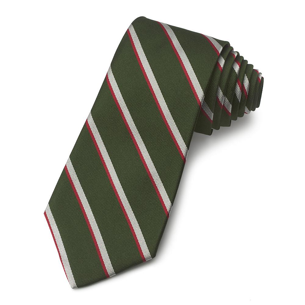 Intelligence Corps Three-Fold Silk Reppe Tie Neckwear Benson And Clegg 