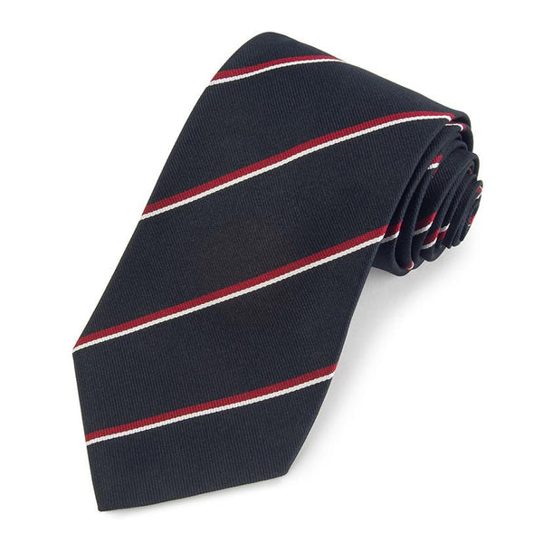Royal Navy Three-Fold Benson Reppe Tie– Silk Clegg 