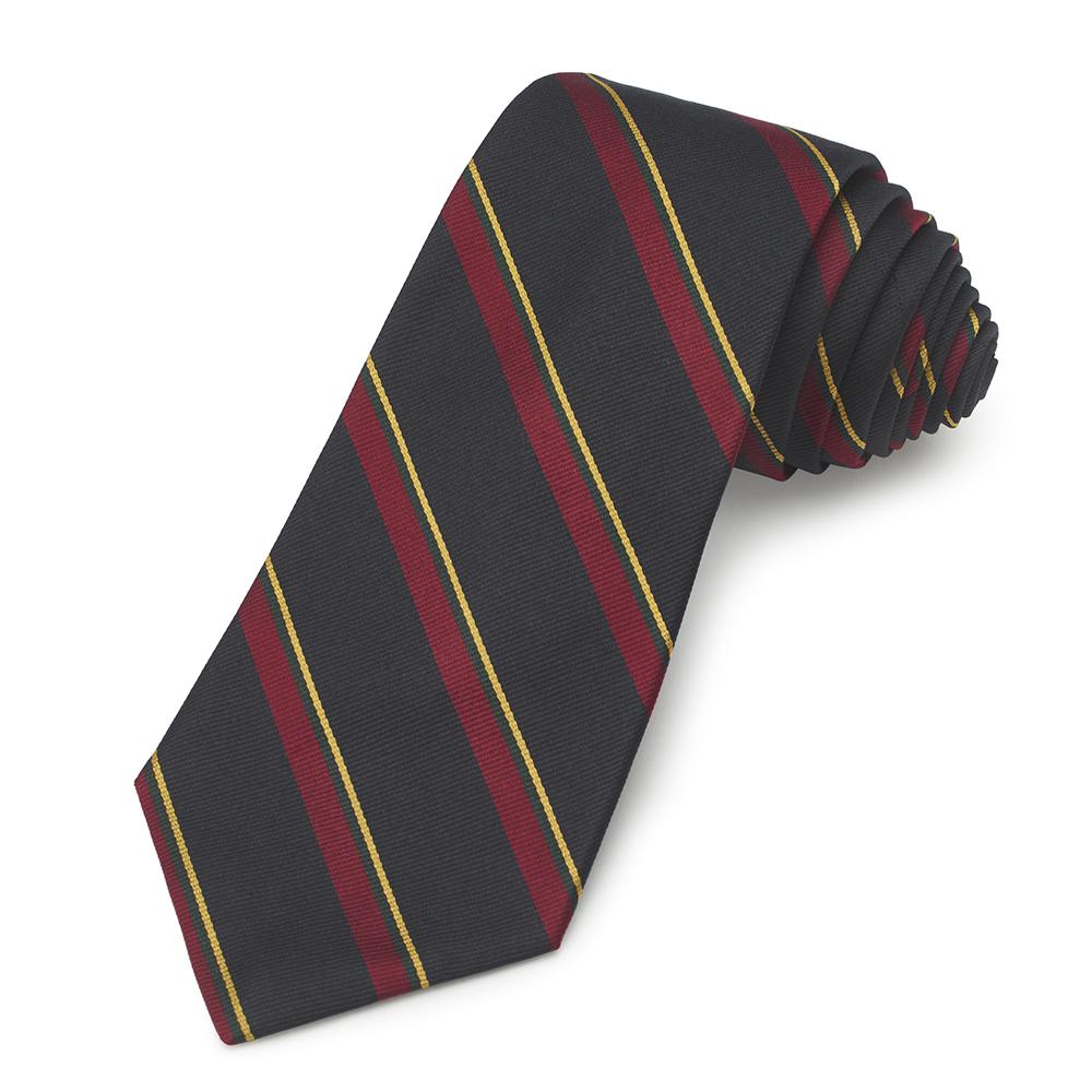 Royal Marines Three-Fold Silk Tie Neckwear Benson And Clegg 
