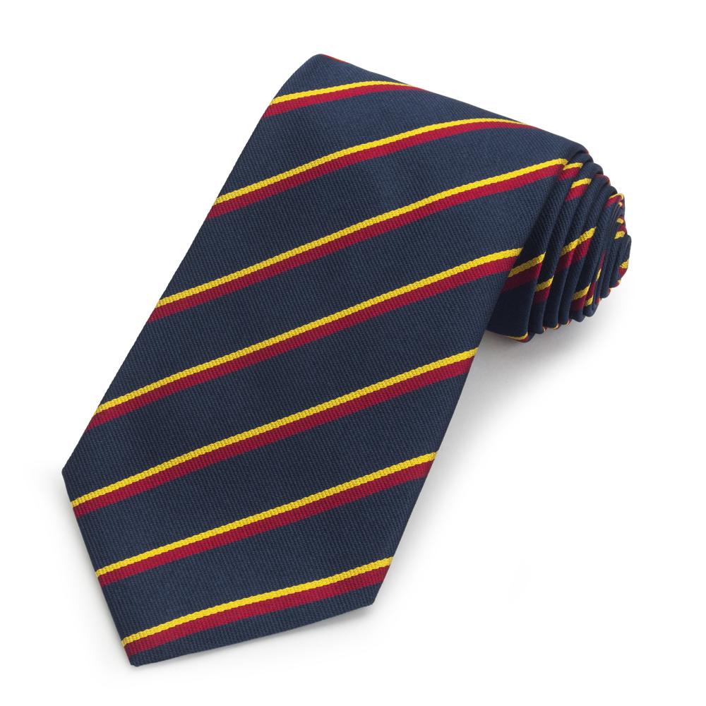 Royal Electrical & Mechanical Engineers Three-Fold Silk Reppe Tie Neckwear Benson And Clegg 