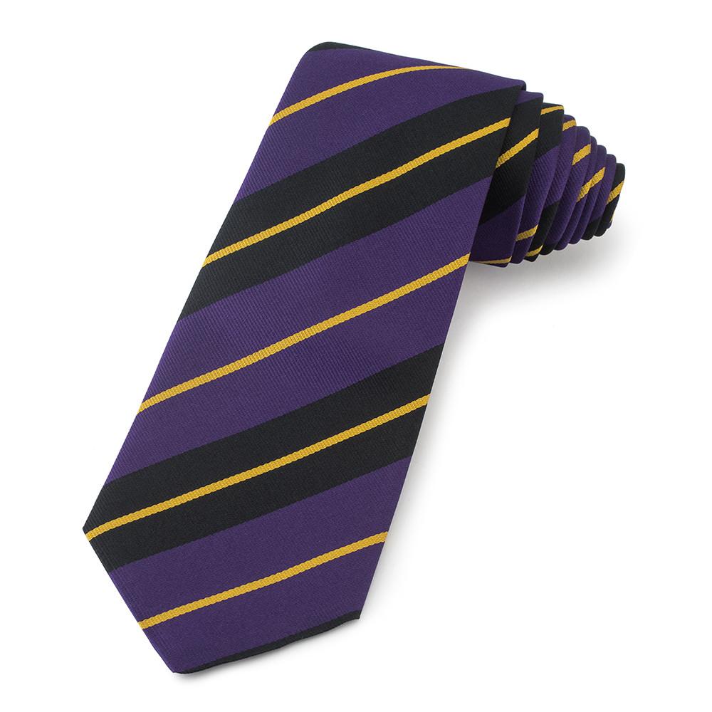 London School of Economics Three-Fold Silk Reppe Tie Neckwear Benson And Clegg 